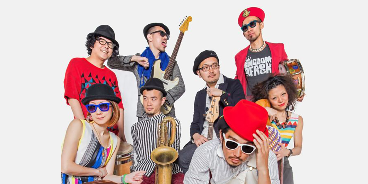 Japanese Afrobrat group Afrocks